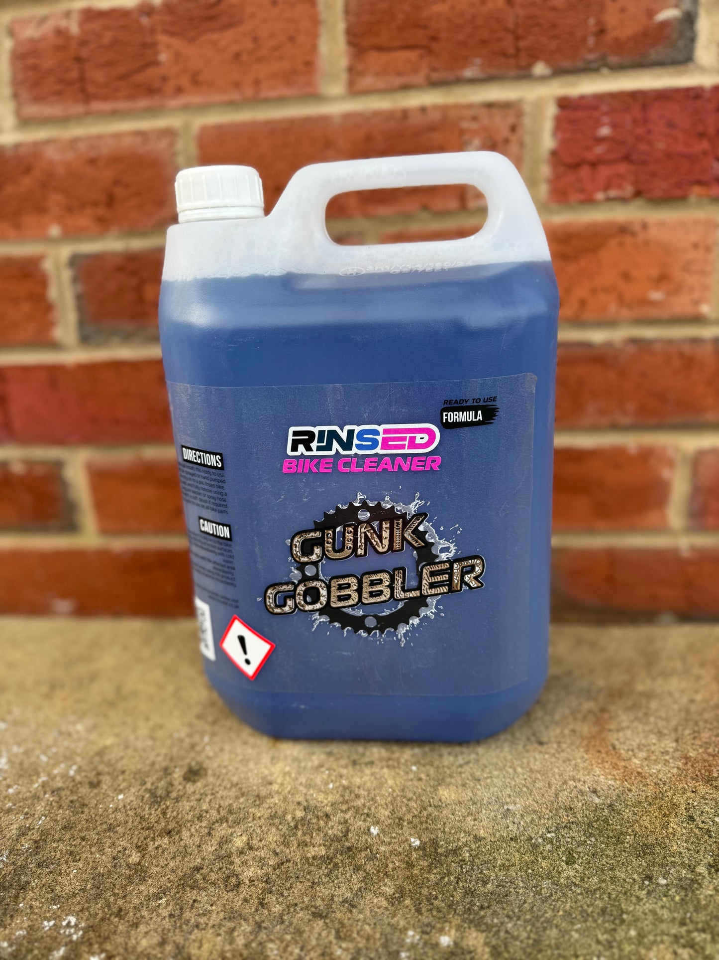 Rinsed “bike cleaner”