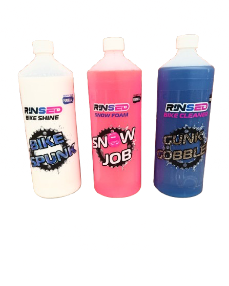 “RINSED” 3 litre trio