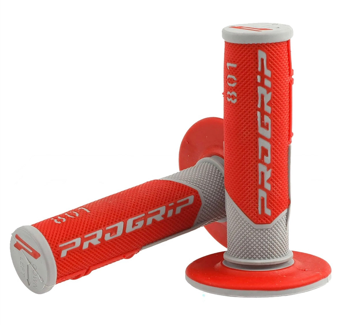 Pro Grip 801 Dual Density Half Waffle MX Grips