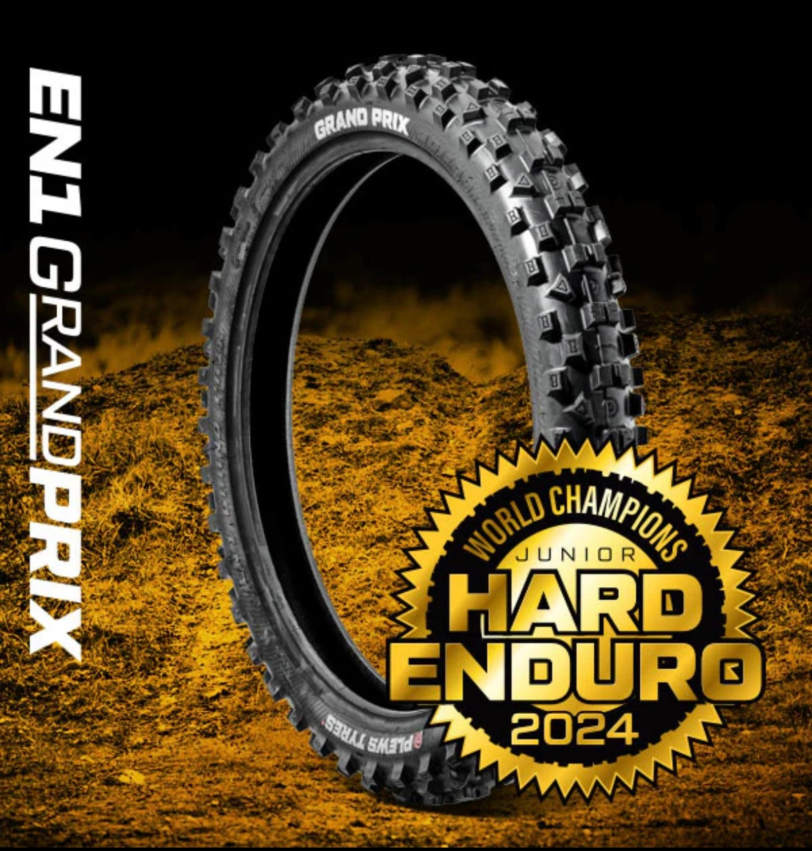 Plews EN1X extreme gummie front 90/100 21”