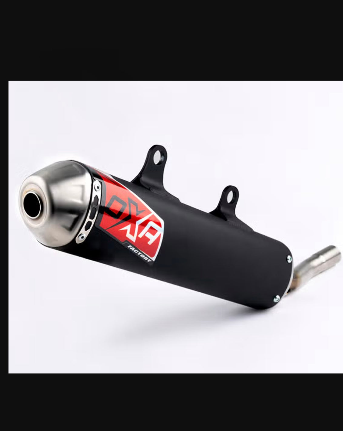 OXA FACTORY SILENCER BLACK EDITION FOR KTM EXC TPI 20-23 XC 20-22 XC-W 23 SX 19-22 GASGAS EC EX MC 21-23 HUSQVARNA 250 300 TE 20-23 TC 19-22 2T