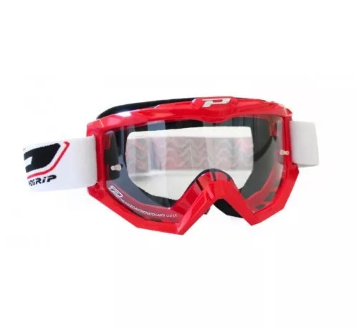 Progrip 3201 Enduro, Motocross Goggles clear Lens PG3201