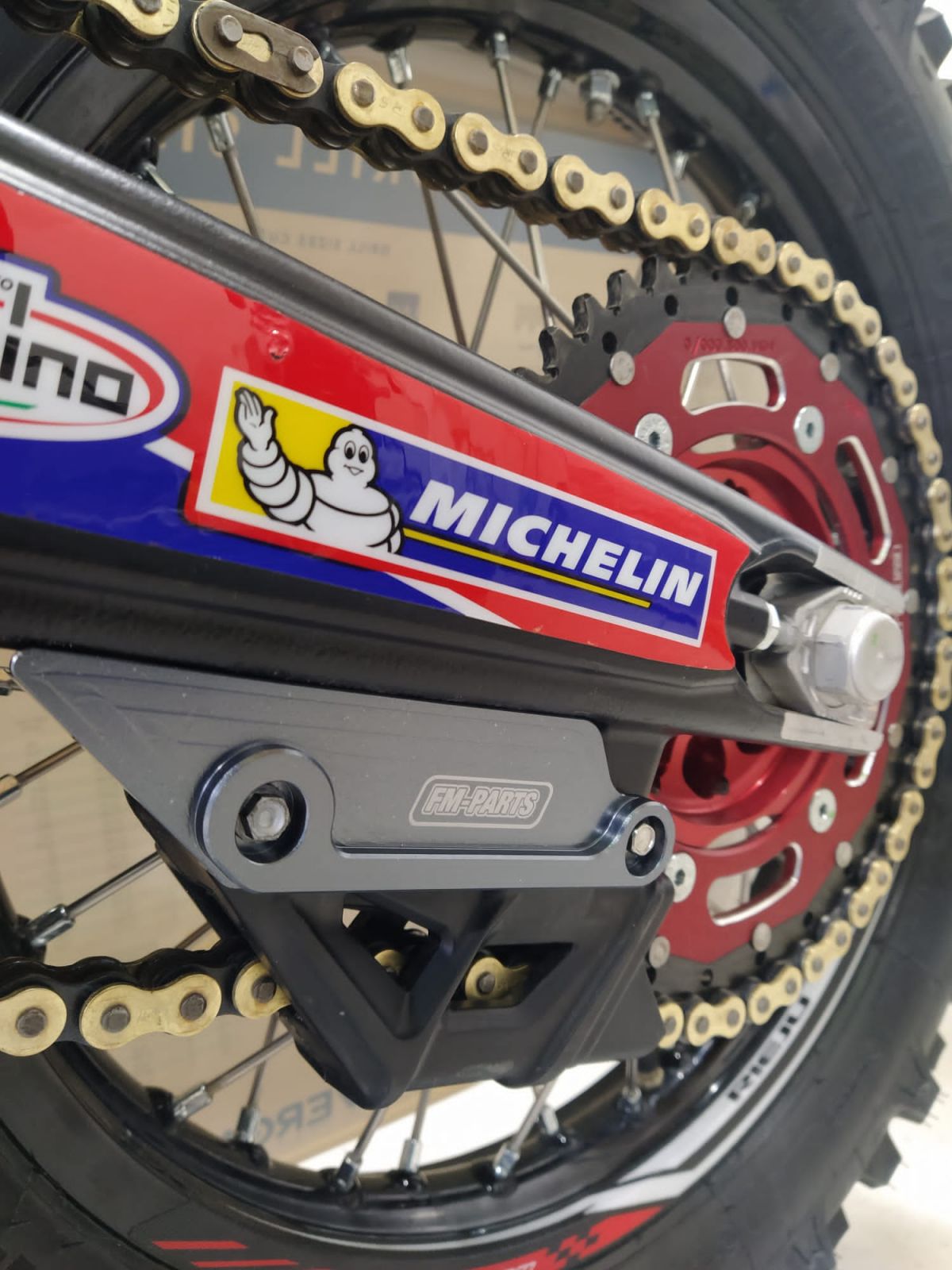 Fm-Parts Swingarm Protection KTM/Husqvarna Gas Gas 2012-2023 Black