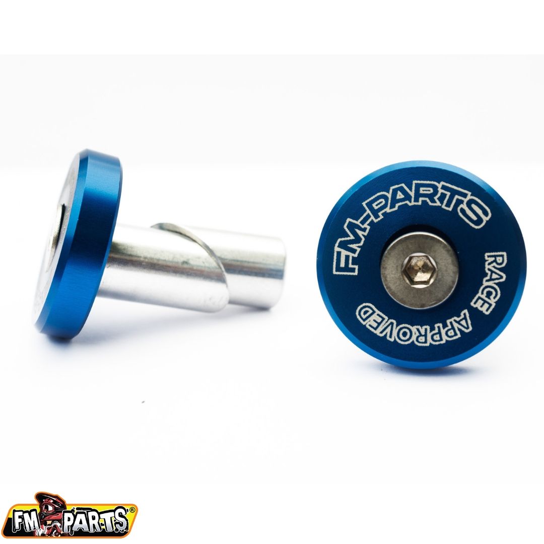 Fm-Parts Handlebar Ends Blue