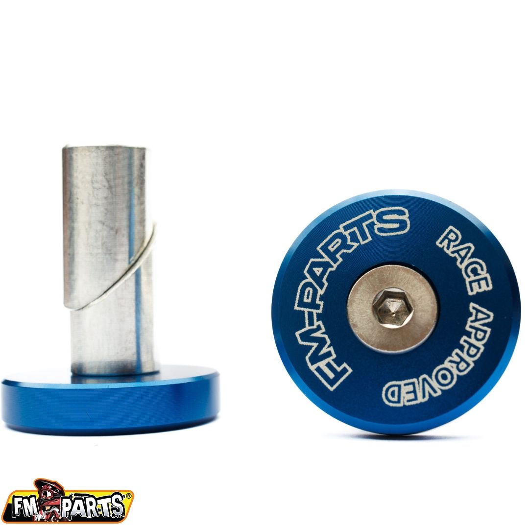 Fm-Parts Handlebar Ends Blue