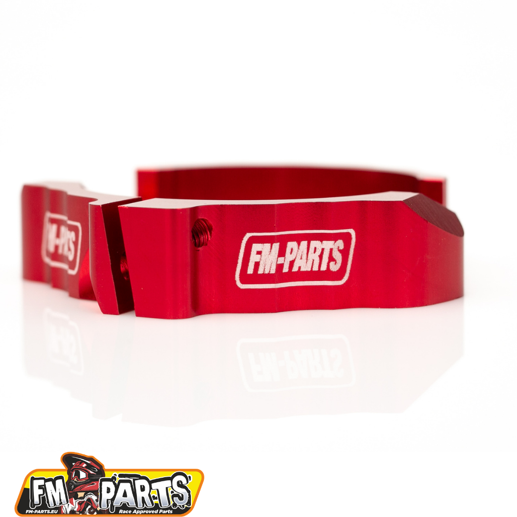 Fm-Parts Exhaust Flange Guard KTM/Husqvarna Gas Gas 2017-2025 Red
