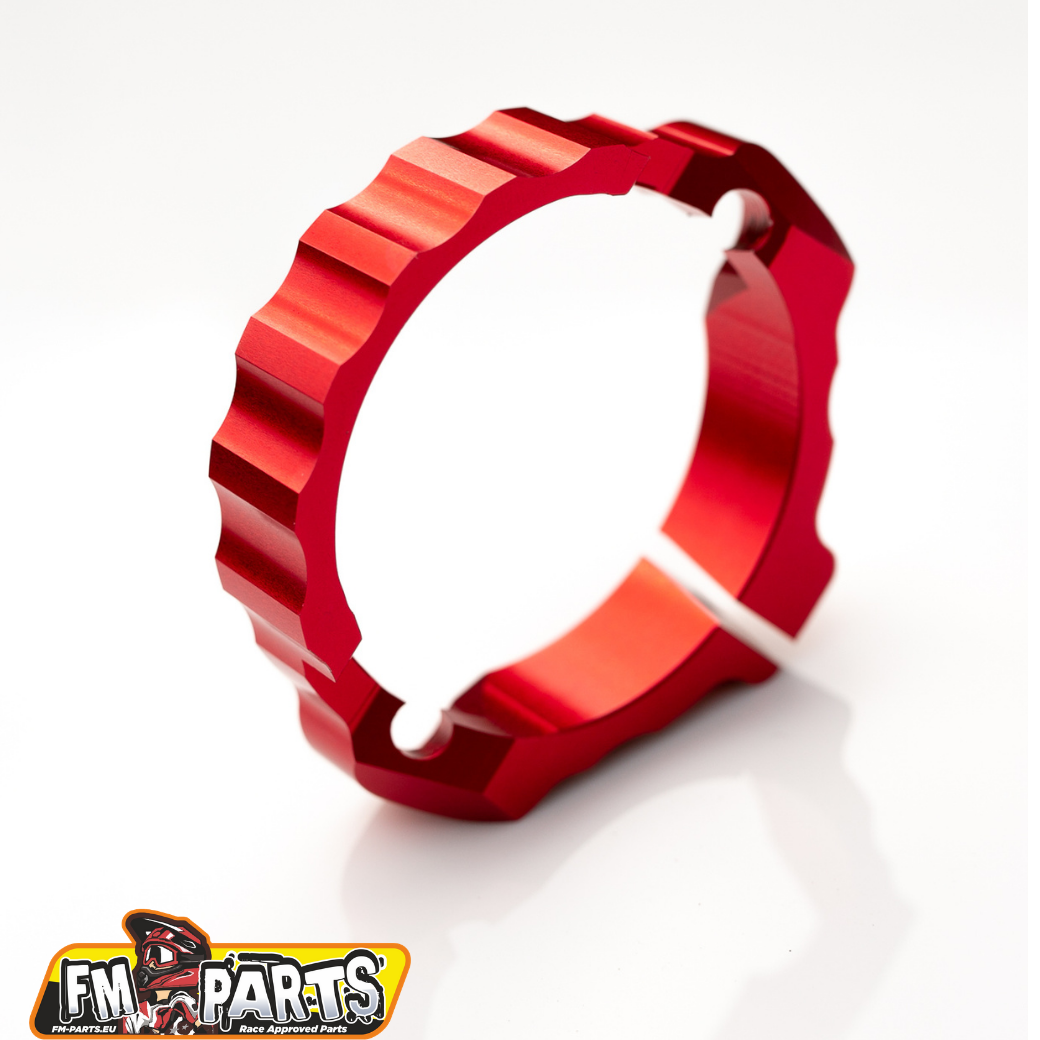 Fm-Parts Exhaust Flange Guard KTM/Husqvarna Gas Gas 2017-2025 Red
