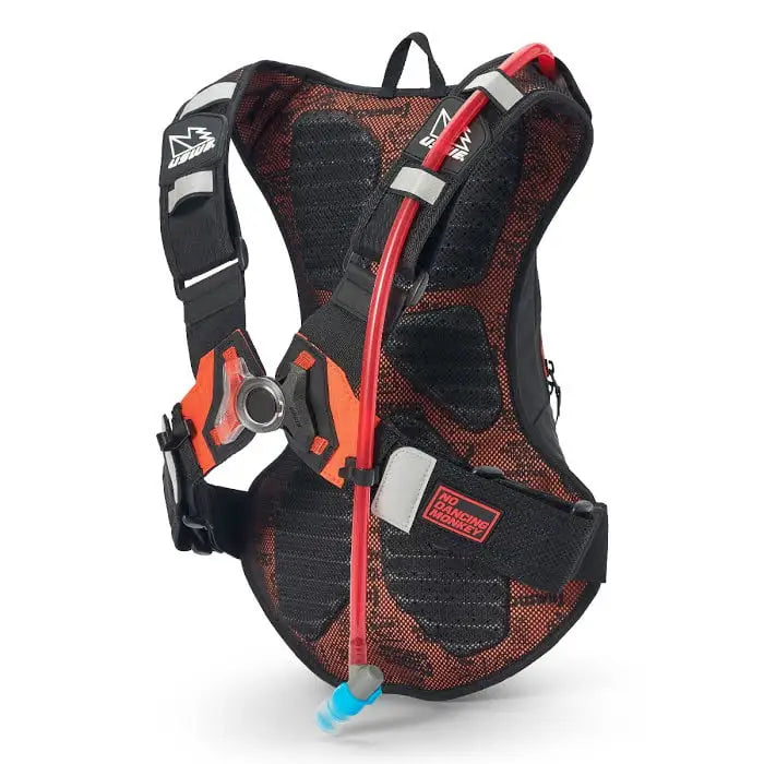 USWE Moto Hydro 8 Hydration Pack (a.k.a Raw 8) – Black/Orange