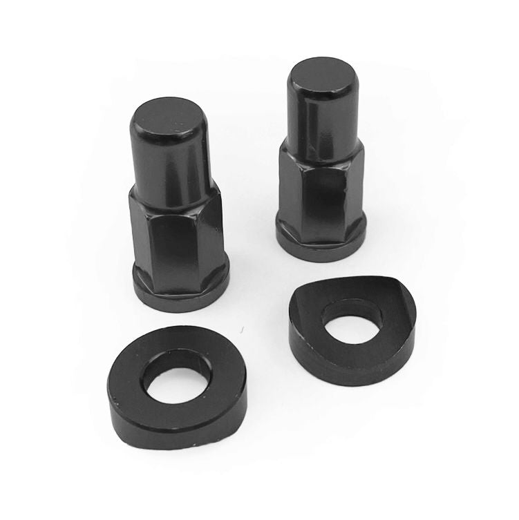 Rim lock nut with spacer kit
