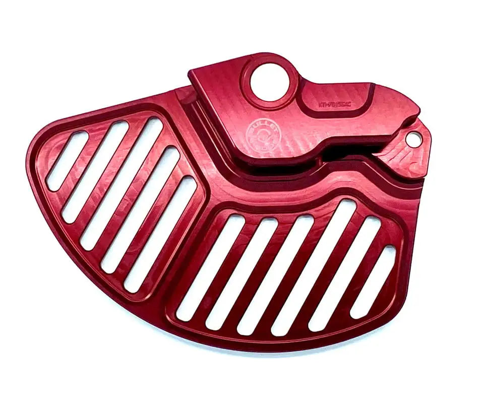 BPD FRONT DISC GUARD – KTM, Husky, Gas Gas and Sherco with WP forks (2016-2025)