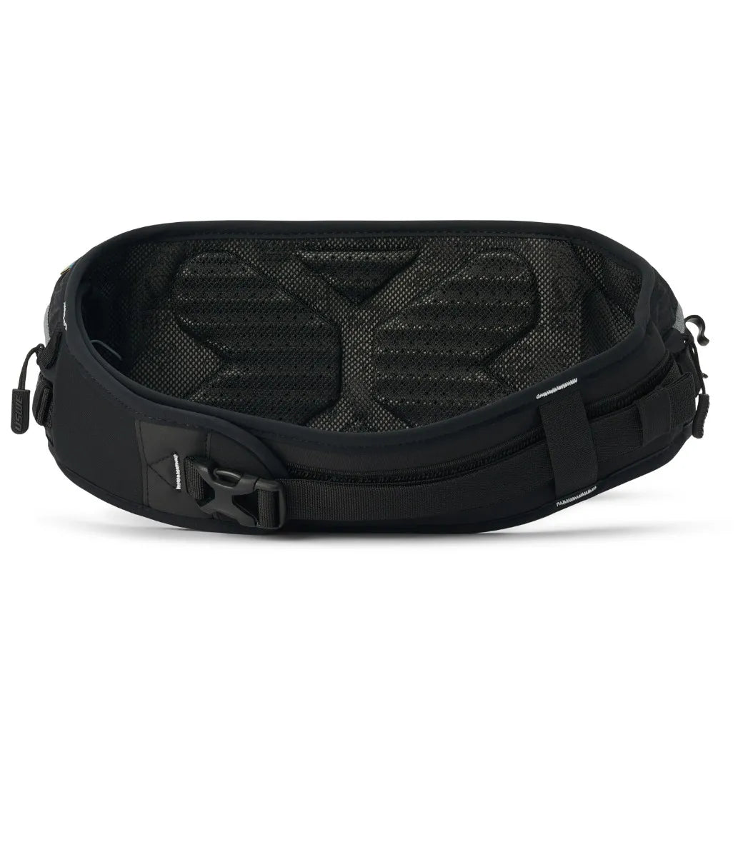 USWE Zulo 6 Waist Pack / Hip Bag with 1.5L Compact Lumbar Bladder – Carbon Black