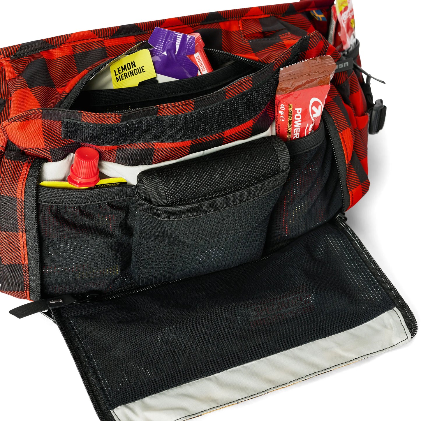 USWE Waist 6 Hip Pack – Flannel Red/Black