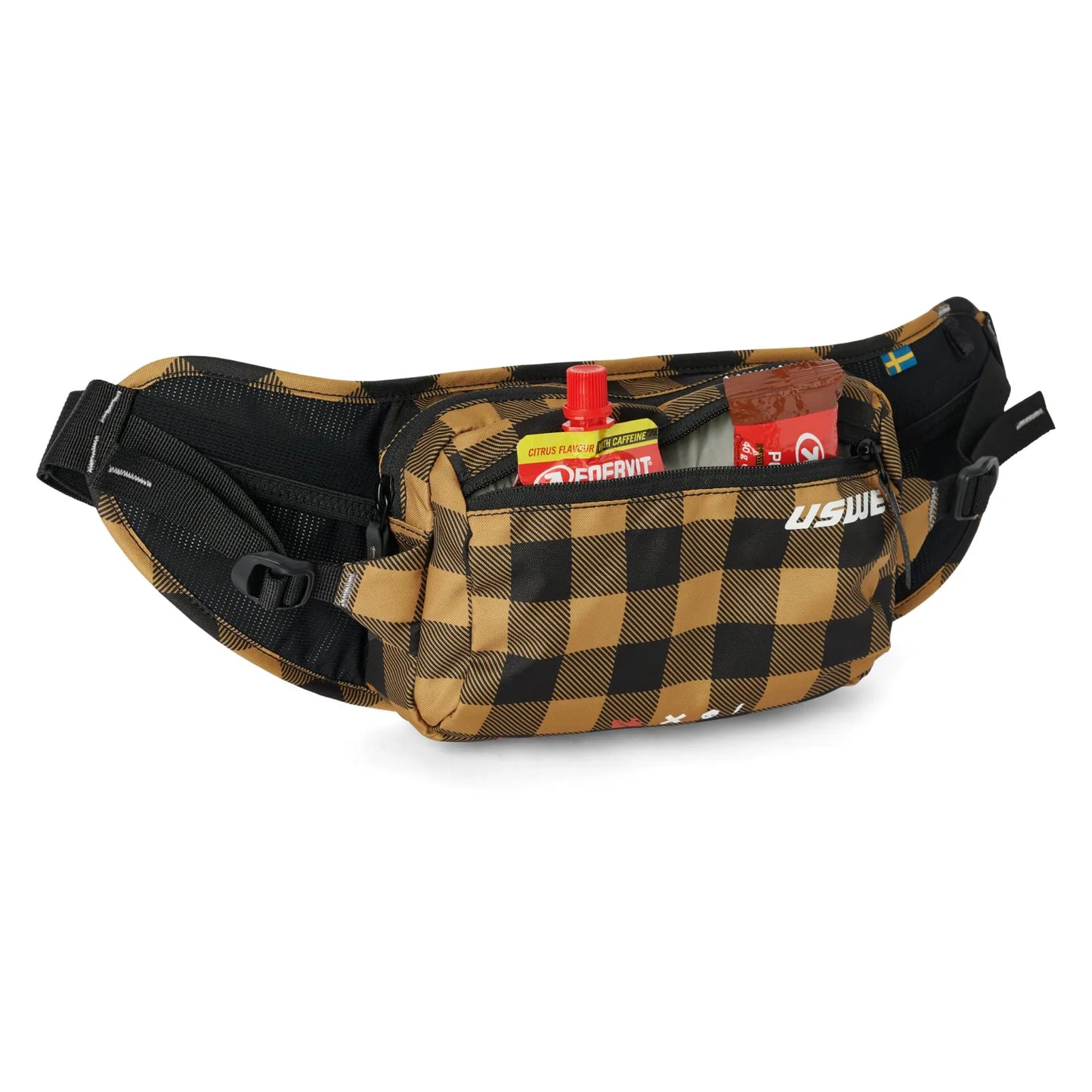 USWE Waist 2 Hip Pack – Flannel Bronze/Black