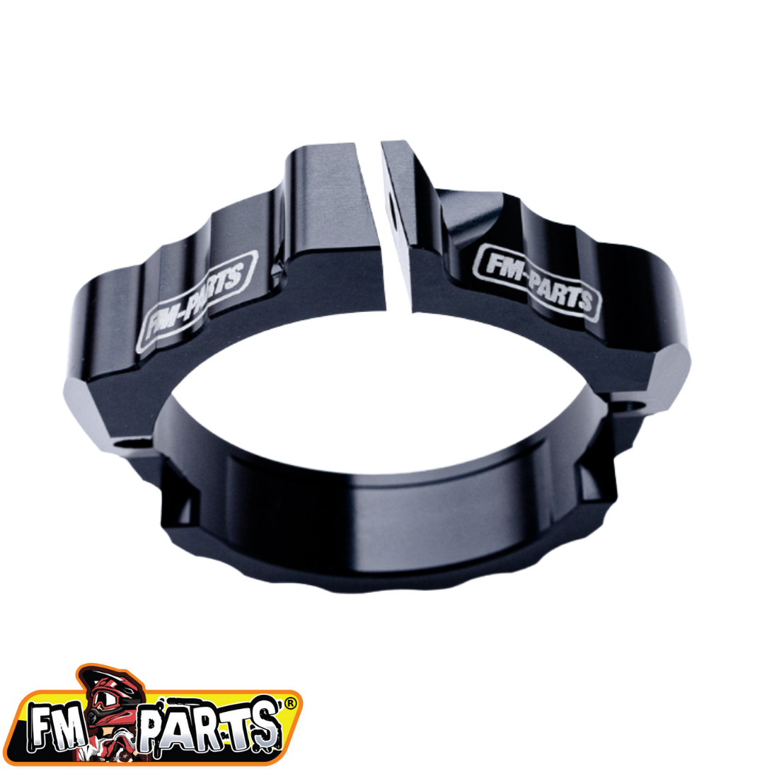 Fm-Parts Exhaust Flange Protector KTM/Husqvarna/GasGas 2017-2025 Black