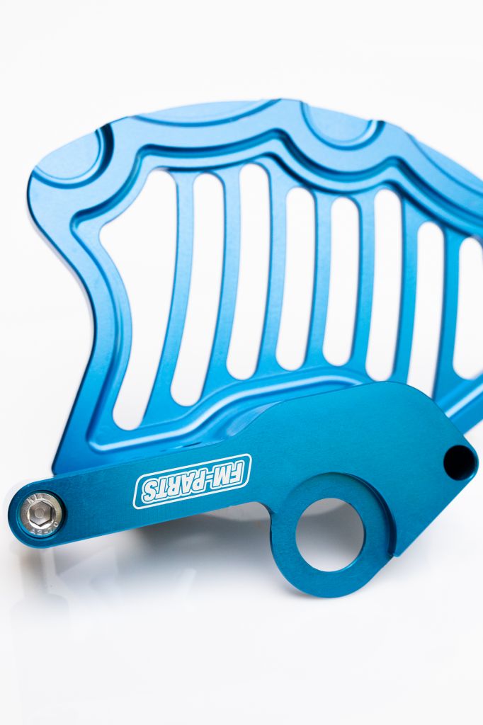 Fm-Parts Front Brake Disc Guard Ktm/Husqvarna 2015-2024 Blue