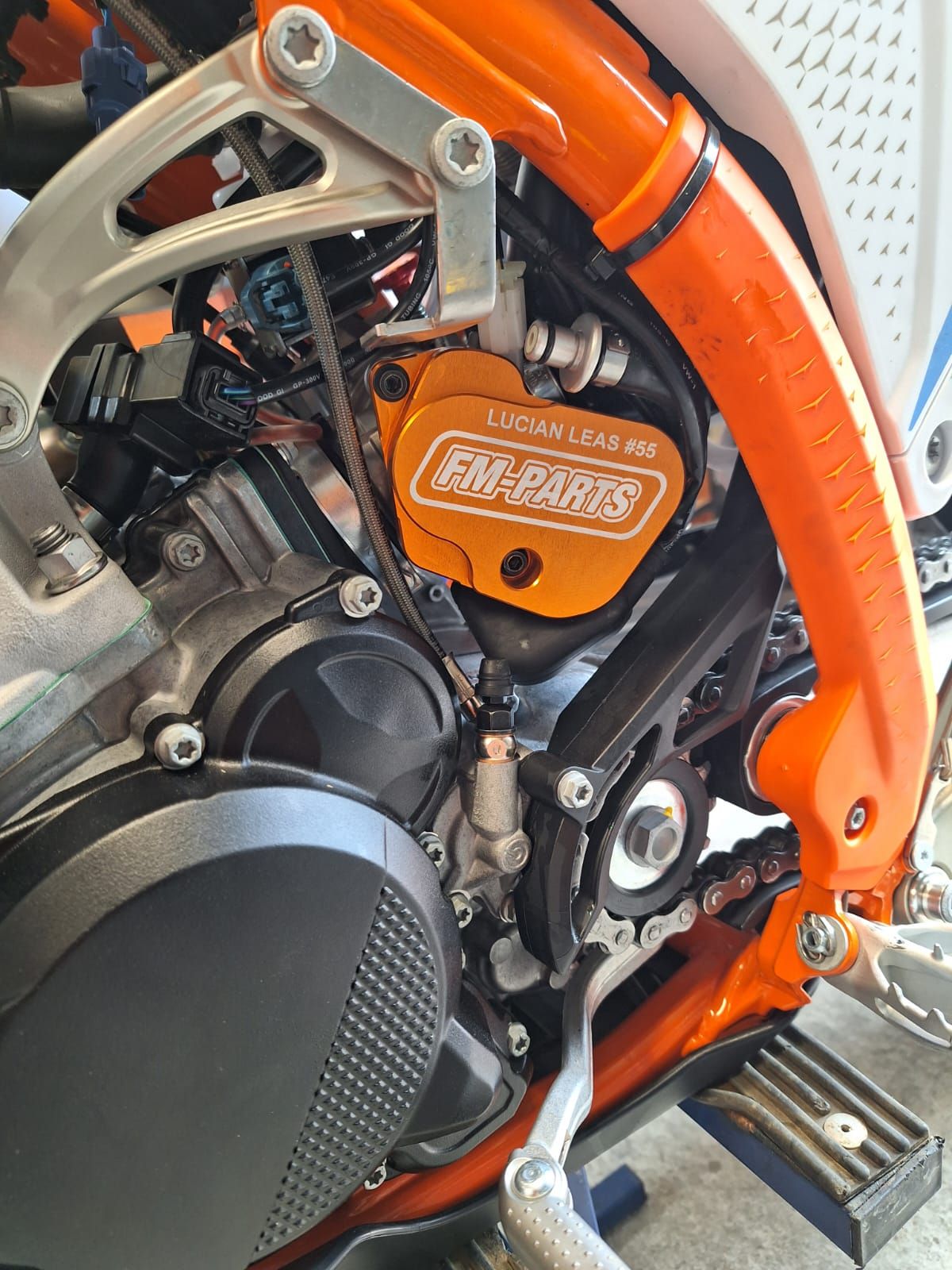 Fm-Parts TPS Protection KTM/HSQ/GasGas 2024-2025 TBI Orange