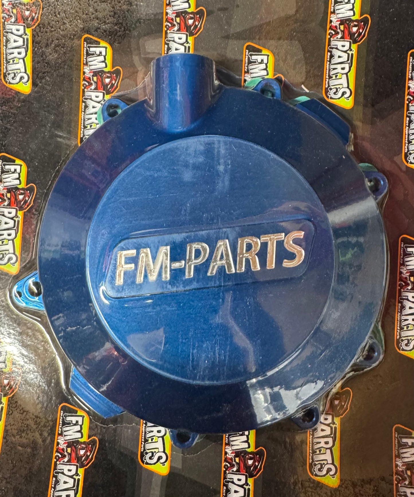 Fm-Parts Billet Clutch Cover KTM/HSQ/GasGas 250/300 2017-2023 Blue