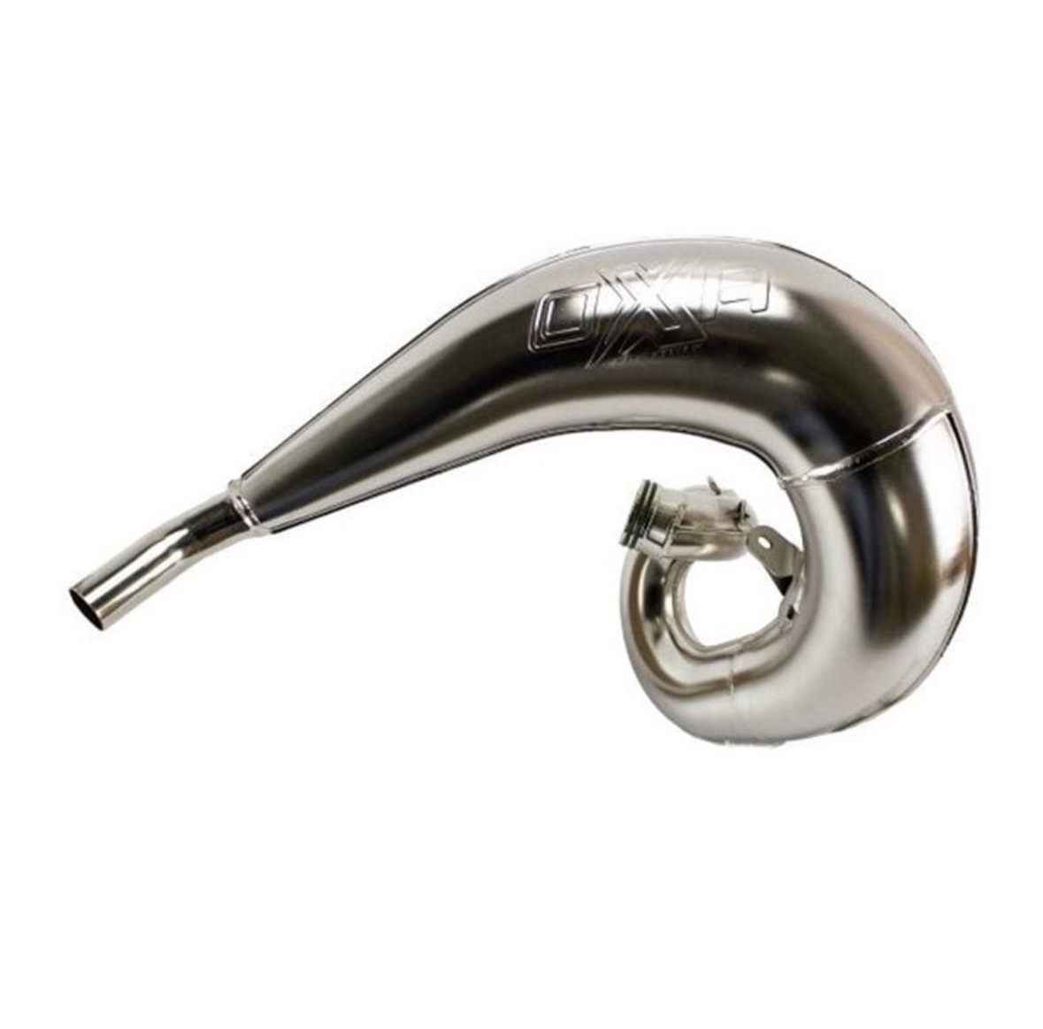 Chromed OXA Factory front pipe for KTM EXC TPI 20-23 XC 20-22 XC-W 23 SX 19-22 GASGAS EC EX MC 21-23 HUSQVARNA 250 300 TE 20-23 TC 19-22 2T