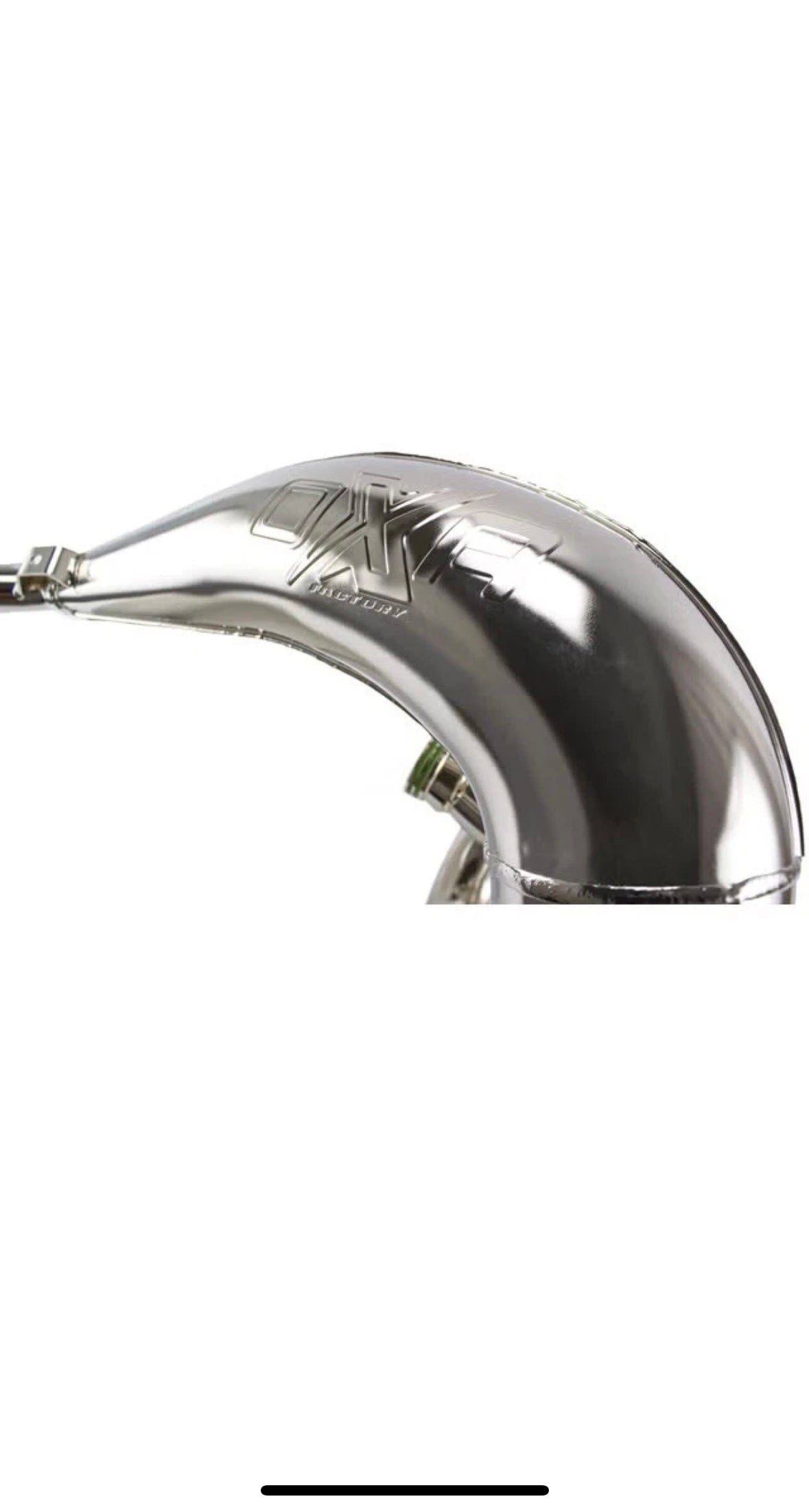 OXA Chromed Factory Hard Enduro front pipe