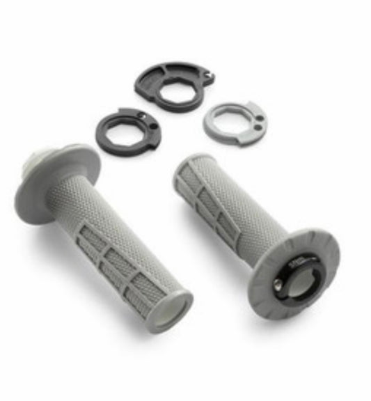 KTM Lock on Grips for SX/-F , EXC/-F, XC-W Grey open ended