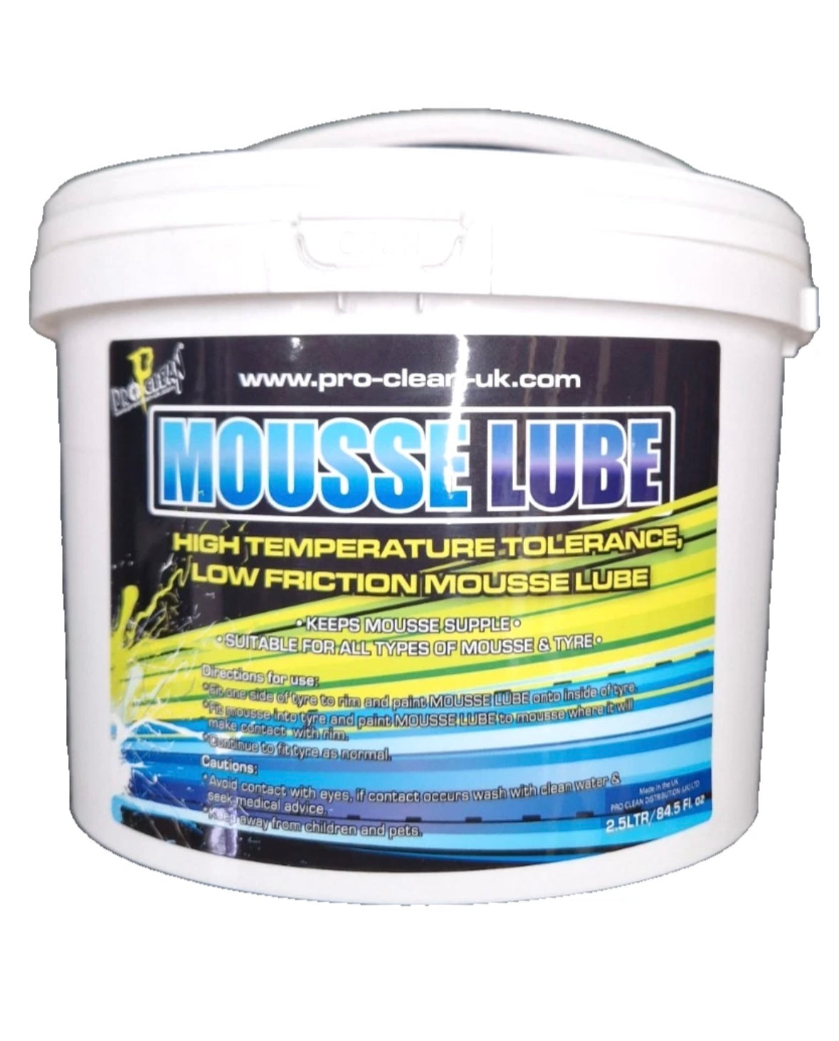 Pro clean mousse lube 2.5 litre