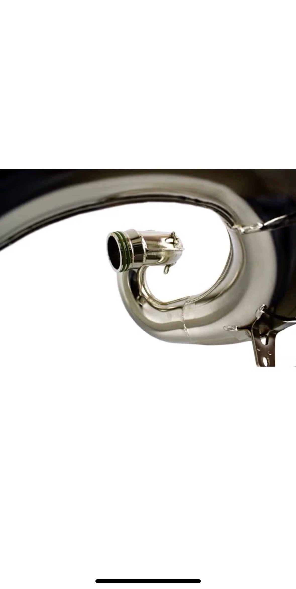 OXA Chromed Factory Hard Enduro front pipe