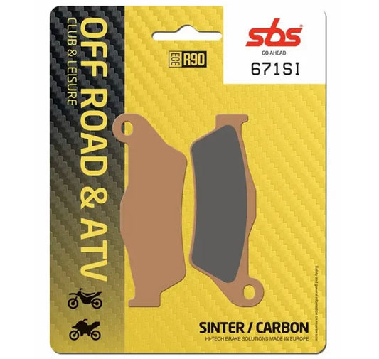 Front Brake pad Sintered SBS