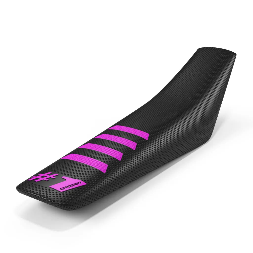 One Gripper Seat Cover RIBBED – Black with Ribs