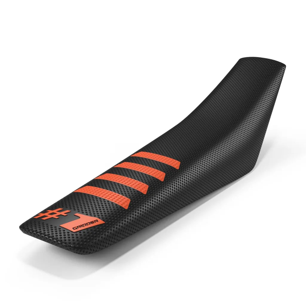 One Gripper Seat Cover RIBBED – Black with Ribs
