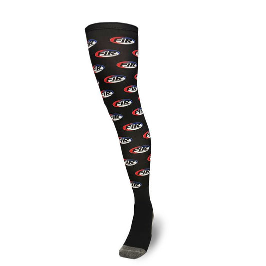 KNEE BRACE MX ENDURO SOCKS WITH FIR OVAL DESIGN SIZE L/XL SIZE UK 8+