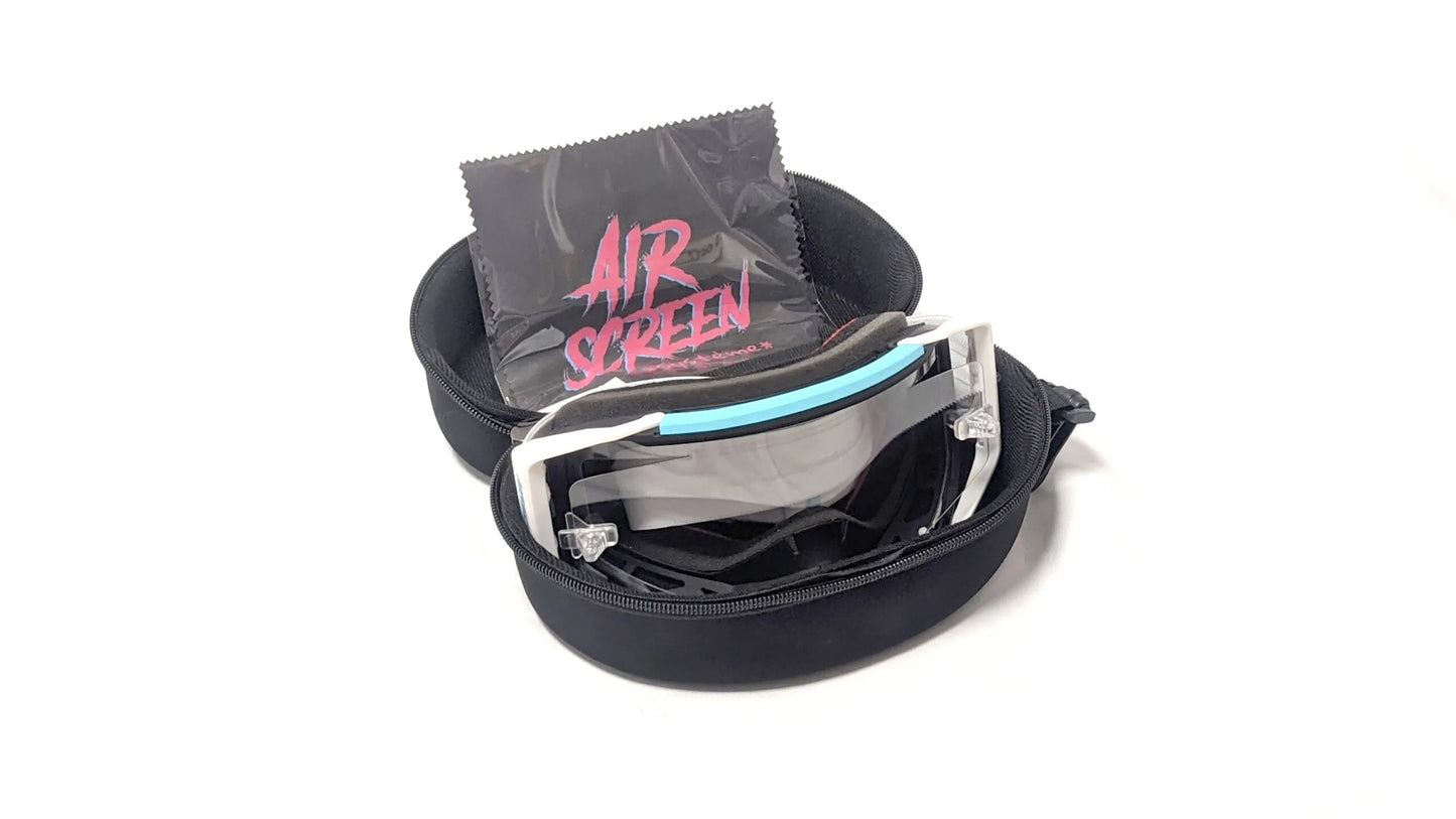 AirScreen AERO 01 EX Goggles with Opening Lens (Black / Cyan / Magenta)