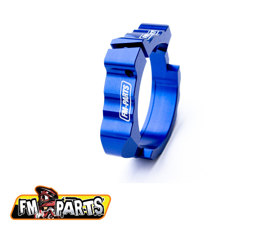 Fm-parts Exhaust Flange Protection KTM/Husqvarna 2017-2025 Blue