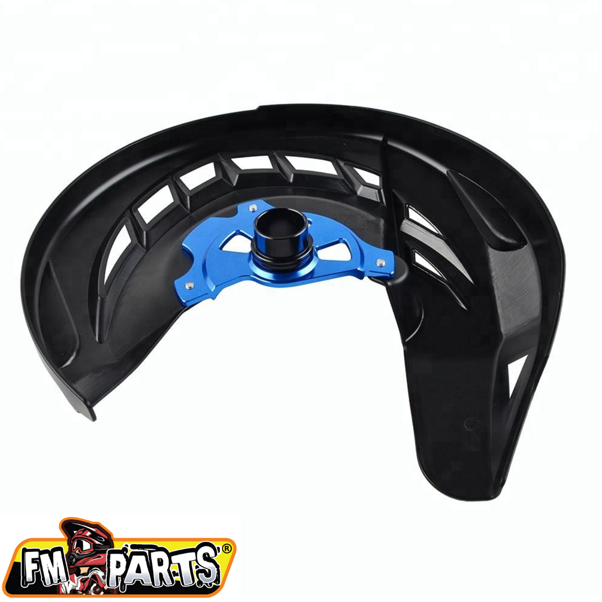 Fm-Parts Front Brake Disc Protection KTM/HSQ 2015-2024 Black/Blue